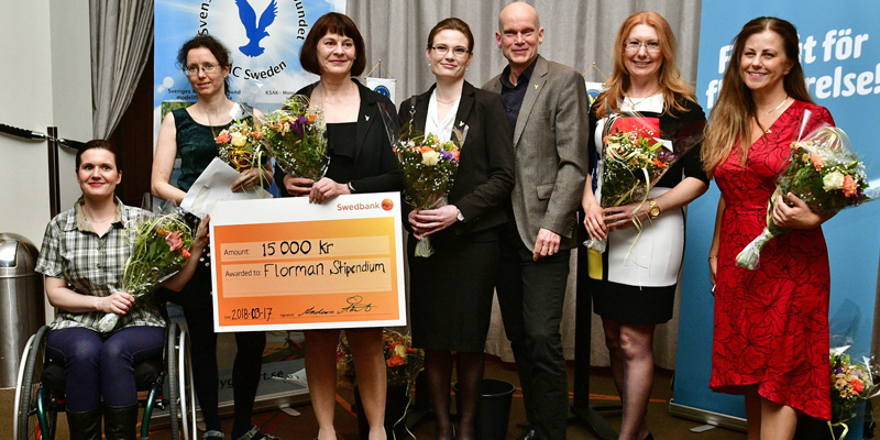 2018 år Florman stipendiater. Fotograf: Narit Pidokrajt