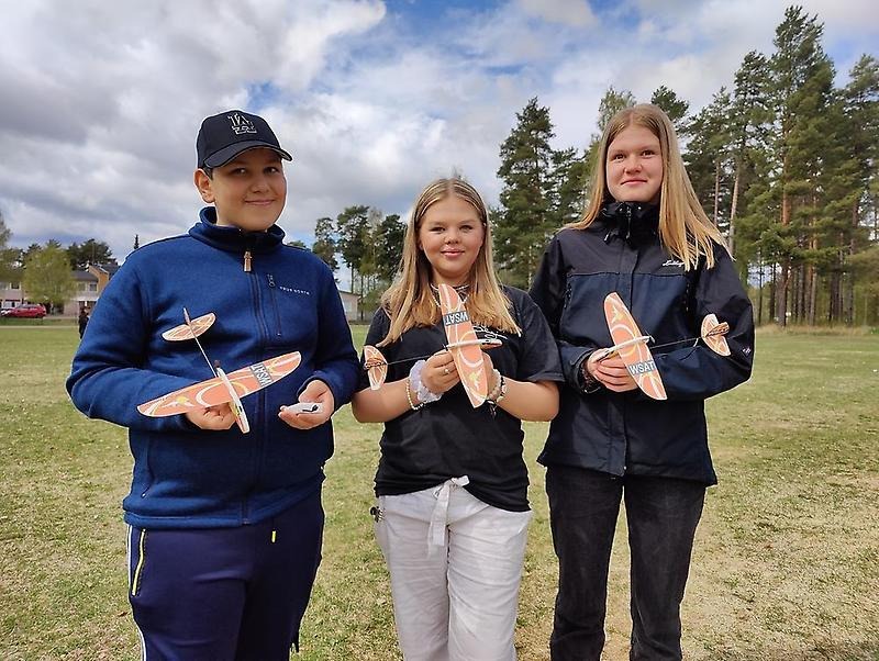 Rättviksskolelever med Rookieplan.